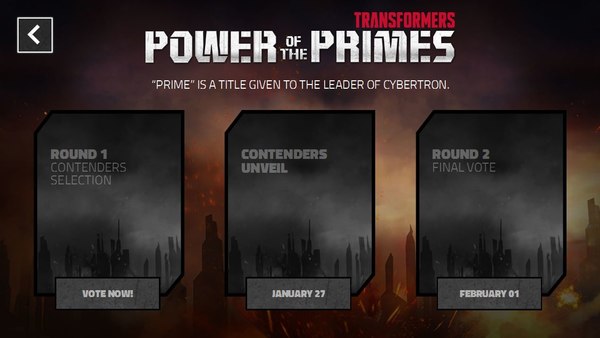 Power Of The Primes Voting Page Launches In Advance Of Polls   Pick The Next Leader Of Cybertron  (2 of 3)